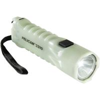 

Pelican 3310CC Correct Color LED Flashlight, 283 Lumens, Photoluminescent Green, AA Battery Power