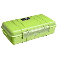 

Pelican 1060 Watertight Hard Micro Case with Rubber Liner, Black/Bright Green