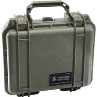 

Pelican 1200 Small Case without Foam, 2.93" Bottom Depth, Olive Drab Green