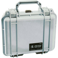 

Pelican 1200 Case without Foam, Waterproof, Dustproof, Silver