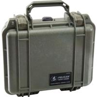 

Pelican 1200 Watertight Mini-S Hard Case With Foam Insert - Olive Drab Green