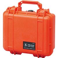 

Pelican 1200 Watertight Mini-S Hard Case without Foam Insert - Orange