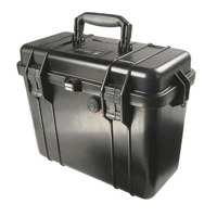 

Pelican 1430 Top Loader Watertight Hard Case, With Foam Insert, 9.7" Bottom Depth, Black