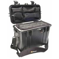 

Pelican 1430 Top Loader Watertight Hard Case, With Office Dividers & Lid Organizer, 9.7" Bottom Depth, Black