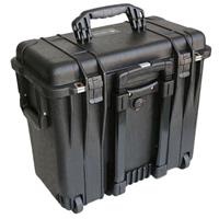 

Pelican 1440 Top Loader Watertight Hard Case with Wheels, Without Foam Insert, Black