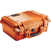 

Pelican 1450 Watertight Hard Case with Foam Insert - Orange