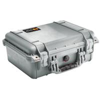

Pelican 1450 Watertight Hard Case with Foam Insert - Silver