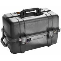 

Pelican 1460 Medium Mobile 2-Tray Tool Chest Case, Black