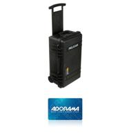 

Pelican 1510 Case, Watertight Hard Case with Yellow and Black Padded Dividers and Wheels, Black - With $50 Gift Card