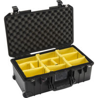 

Pelican 1535 Air Wheeled Carry-On Case with Dividers, 2017, Black
