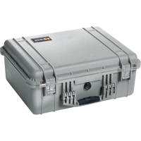 

Pelican 1550 Watertight Hard Case with Foam Insert - Silver (Gray)