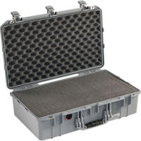 

Pelican 1555 Air Carry-On Case with Pick-N-Pluck Foam, Silver