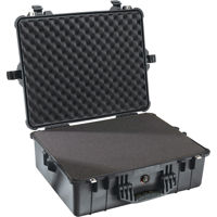 

Pelican 1600 Watertight Hard Case with Foam insert - Black