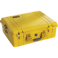 

Pelican 1600 Watertight Hard Case with Foam insert - Yellow