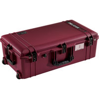 

Pelican 1615TRVL Wheeled Check-In Air Travel Case with Lid Organizer and Packing Cubes, Oxblood