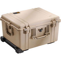 

Pelican 1620 Watertight Hard Case with Wheels without Foam, Desert Tan