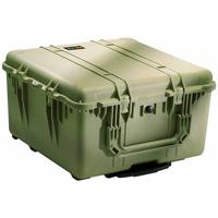 

Pelican Pelican 1640 Watertight Wheeled Hard Case without Foam insert - Olive Drab Green