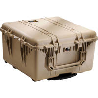 

Pelican 1640 Watertight Wheeled Hard Case with Foam Insert - Desert Tan