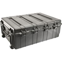 

Pelican 1730 Watertight Transport Case with Wheels - without Foam Insert, Charcoal Black