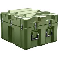 

Pelican AL2624-1205 Single Hinged Lid Trunk without Foam, 11.87" Bottom Depth, Olive Drab Green