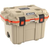 

Pelican 30QT Elite Cooler, Hand Carry, Tan/Orange