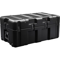 

Pelican AL3418-1005 Single Hinged Lid Trunk without Foam, 10.12" Bottom Depth, Black