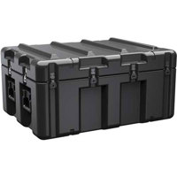 

Pelican AL3424-1205 Single Hinged Lid Trunk with Foam, 12" Bottom Depth, Black