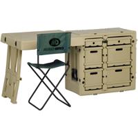 

Pelican 472 Admin Desk with Chair, Black