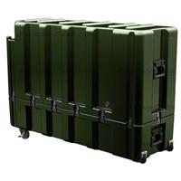 

Pelican AL5415-1026 Single Hinged Lid Trunk with Foam, 10" Bottom Depth, Olive Drab Green