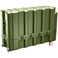 

Pelican AL5415-1026 Single Hinged Lid Trunk without Foam, 10" Bottom Depth, Olive Drab Green