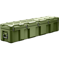 

Pelican AL6912-1003 Single Hinged Lid Trunk without Foam, 10.49" Bottom Depth, Olive Drab Green