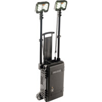 

Pelican PC9460B Rechargeable Remote Area LED Lighting System with Standard Casters, 12000 Lumens, SLA Battery, Black