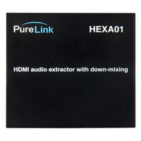 

PureLink HDTools HDMI Ultra HD Audio Extractor with PCM Multi Channel to 2 Channel Downmixing