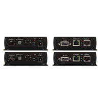 

PureLink HDTools HDMI, RS-232, IR, ARC, Ethernet to CATx Ultra HD 4K Transmitter and Receiver Kit, Includes HTR Transmitter, HTR Receiver, 2x Power Adapter