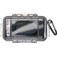 

Pelican i1015 Watertight Hard Micro Case, Clear/Black - Designed to Protect iPhone 4/iPhone 5, iPod Touch & Several Other Smart Phones