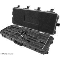 

Pelican iM3200 Hard Case with Wheels & Custom Foam for One M4 with SOPMOD Rifle and One M9 Pistol, Black
