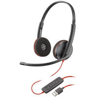 

Plantronics Blackwire C3220 USB Type-C Corded Stereo UC Headset with Microphone
