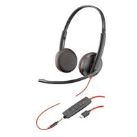 

Plantronics Blackwire C3225 USB Type-C Corded Stereo UC Headset with Microphone, Vending Machine Packaging