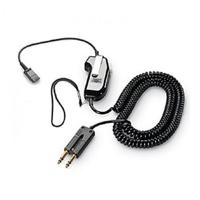 

Plantronics SHS 1890 Corded Push-To-Talk Adapter with 10' Amplifier Coil Cable & PJ-7 Connector
