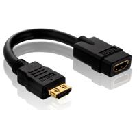 

PureLink PureInstall 6" HDMI Male to HDMI Female Port Saver Adapter Cable with TotalWire Technology