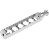

ProMediaGear BLSA5S 5" Tall Stainless Steel Boomerang Bracket Adapter for Profoto B1 & B2, Broncolor and Elinchrom Standard Lightstand Mount, Silver