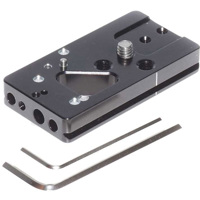 

ProMediaGear PC60D Bracket Plate for Canon 60D Body without Grip, (for BBS BGS brackets with QR)