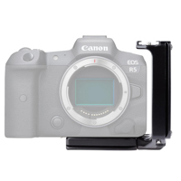 

ProMediaGear PLCR56 L-Bracket Plate with SS2 Strap Port & Cold Shoe Mount for Canon EOS R5 and R6 Mirrorless Camera