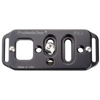 

ProMediaGear PX3 Universal Plate 3" Long - for Cameras, Video Cameras and Lenses