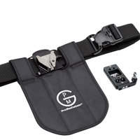 

ProMediaGear SH1BK Holster System for Single DSLR and Mirrorless Camera, Includes SH1 Holster, Belt and Nylon Pad