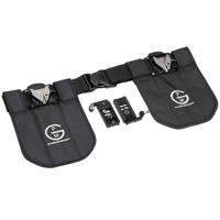 

ProMediaGear SH1BK2 Holster System for Dual DSLR and Mirrorless Camera, Includes 2x SH1 Holster, Belt and 2x Nylon Pads