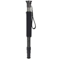 

ProMediaGear TR34ML 34 Series Carbon Fiber Long Monopod with Reversible 1/4"-20 and 3/8"-16 Threaded Adapter, 34mm Diameter, 50 lb Payload, Max Height: 75.4"