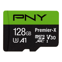 

PNY Technologies Premier-X Class 128GB 10 UHS-I U3 V30 microSDXC Flash Memory Card, 100MB/s Read