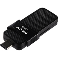 

PNY Technologies DUO LINK 128GB USB 3.1 Type-C OTG Flash Drive