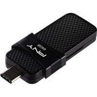 

PNY Technologies DUO LINK 64GB USB 3.1 Type-C OTG Flash Drive